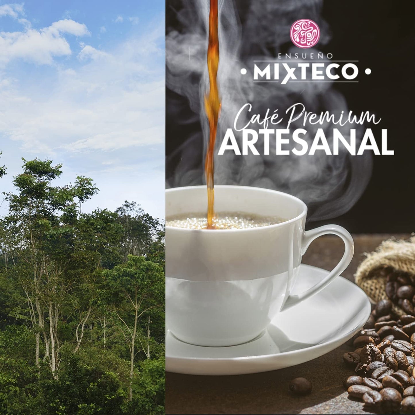 Geroosterde Arabica koffiebonen | 500 g met hints van cacao en amandelen | Van een traditionele koffiebrander | Delicate smaak