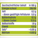 Kiwi Bananen in Appel Quetschie (6 x 120g), ohne Zuckerzusatz, glutenvrij, ideaal voor tussendoortjes en zelfbedieningssnacks