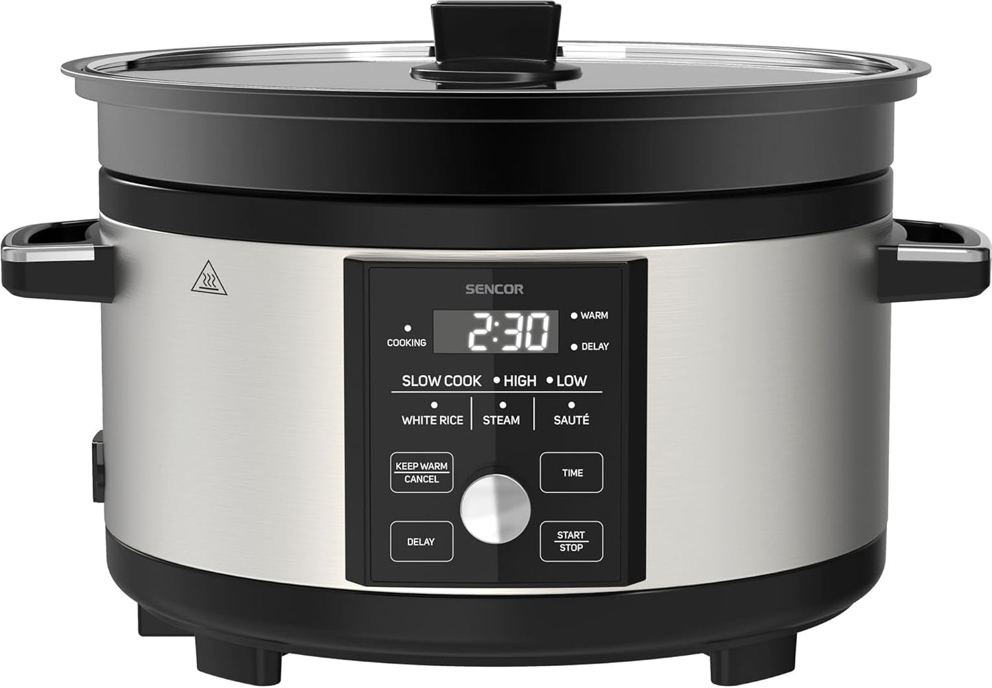 Slowcooker SPR 5520SS SENCOR Slowcooker Naty Shop Zwart 5,5 Liter