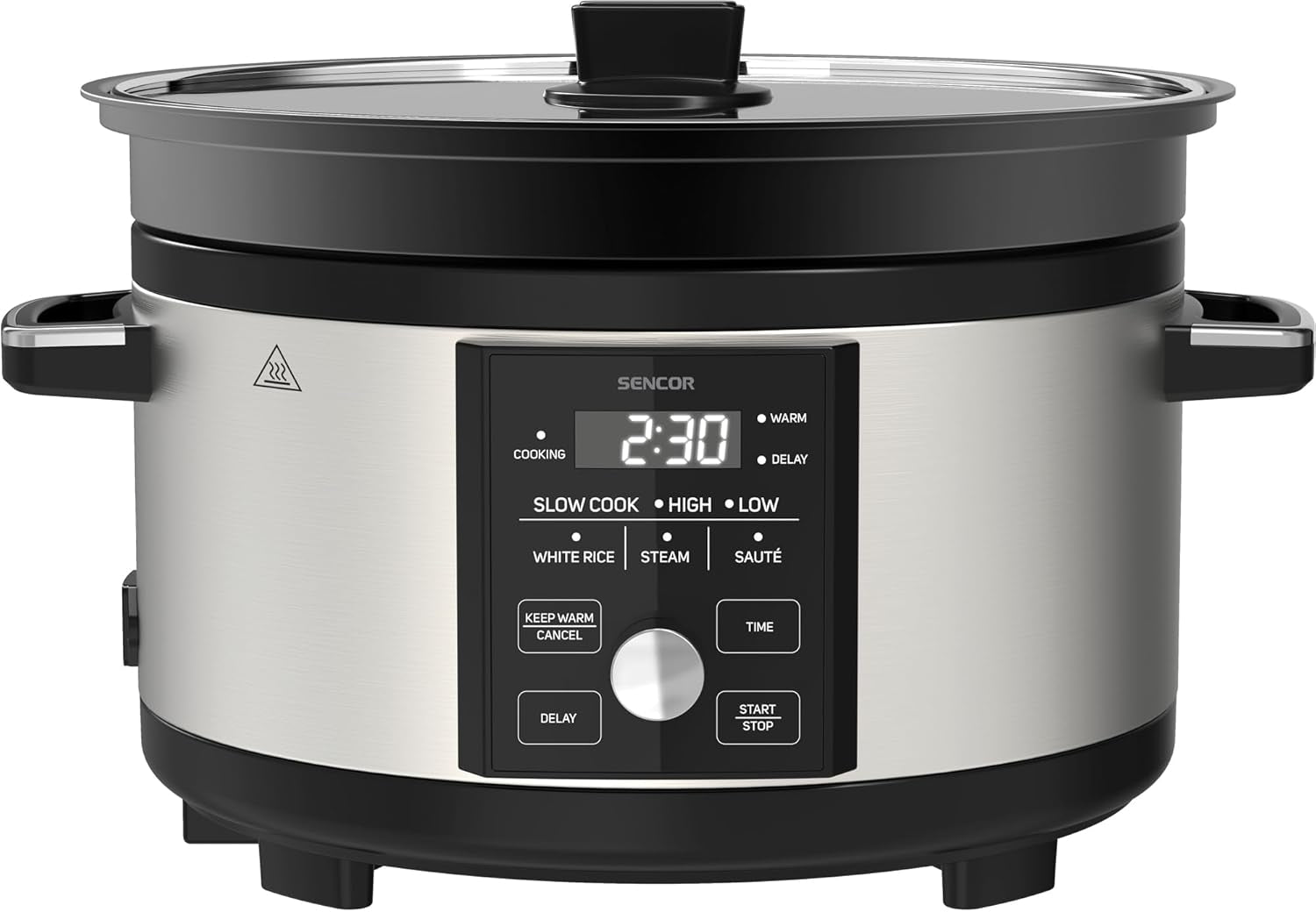 Slowcooker SPR 5520SS SENCOR Slowcooker Naty Shop Zwart 5,5 Liter