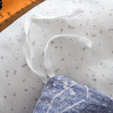 Kinderbeddengoed, raketten en planeten, omkeerbaar design, katoenen beddengoed - kinderen Naty Shop