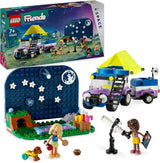 LEGO Friends Stargazer kampeervoertuigset met terreinvoertuig en speelgoedtelescoop, cadeau voor meisjes en jongens vanaf 7 jaar, inclusief speelfiguren Nova, Aliya en een hond 42603 Bouwsets Besuche den LEGO-Store Single