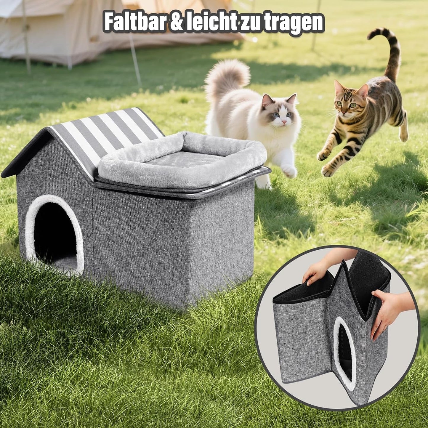 Dekens en meubels, Huisdieren, Grotten & Huizen, Katten, Kattenbedden, Katten - bedden, matrassen