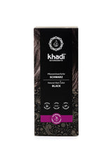 khadi kruidenhaarverf ZWART - Verf je haar mysterieus diepzwart zonder blauwe tint - 100% plantaardig, natuurlijk en vegan - 100g Haarverf Naty Shop Standaard titel