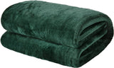 Brentford's ultrazachte fleece sprei, zilvergrijs, groot tweepersoonsbed - 150 x 200 cm bedden en dekens Beuche den Brentfords-Store Smaragdgroen 120 x 150 cm