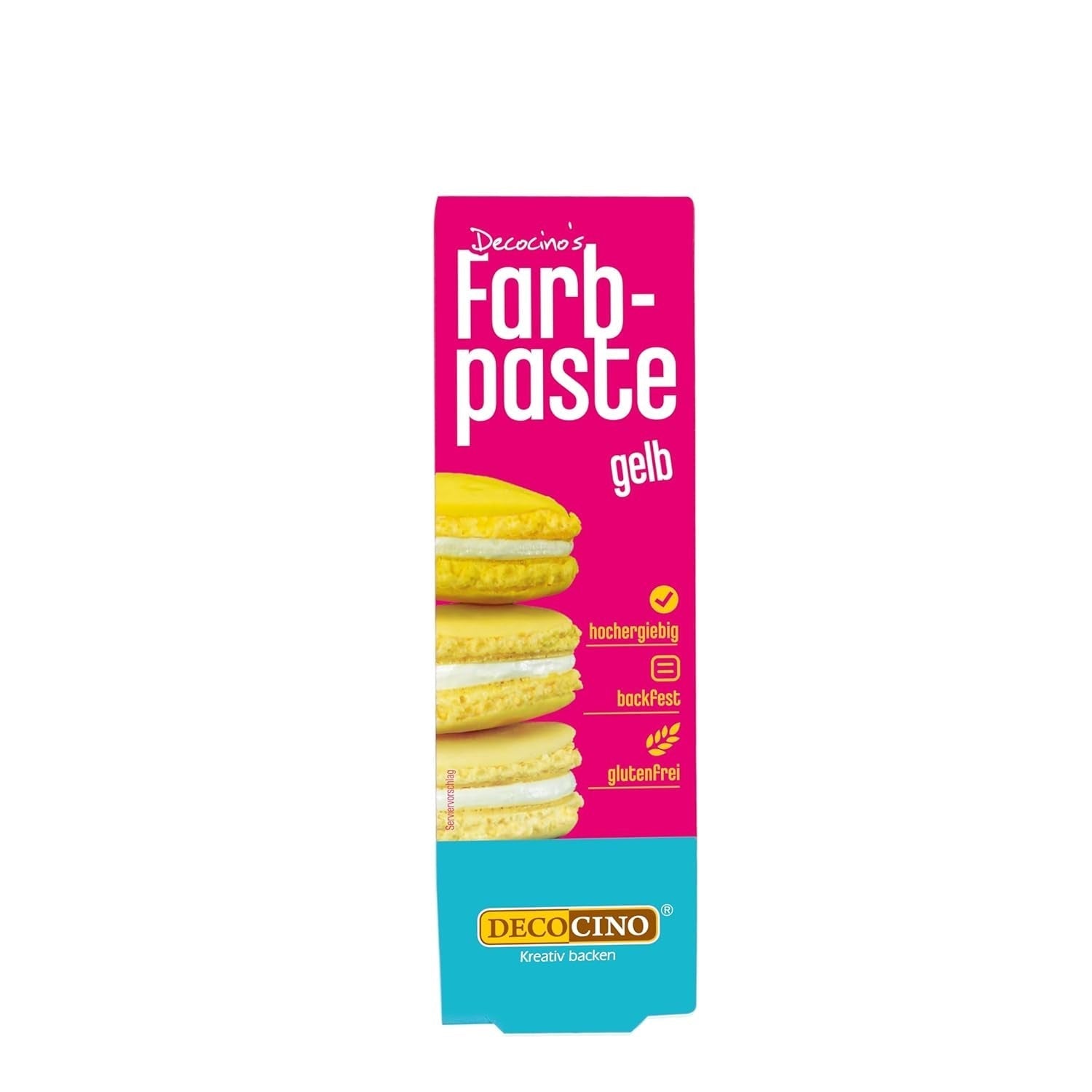 DECOCINO roze kleurpasta - 20 g - Kleurstof voor levensmiddelen, ideaal voor het kleuren van taarten, fondant en crèmes - Vrij van azo-vetzuren en gluten