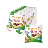 Merci Petits Koffieroom - 12 x 125g - Kleine pralines van witte chocolade op fijne chocolade met koffieroom - Individueel verpakte chocoladepralines