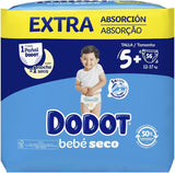 Baby Dry Extra - Jumbopak, maat 5-56 stuks