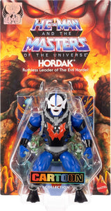 Masters of the Universe Origins Action Figure Hordak uit de tekenfilmcollectie, ongeveer 14 cm groot, wilde horde-schurk uit de tv-serie uit de jaren 80, 16 bewegingspunten, mini-stripboekje, JBM79 Actiefiguren Naty Shop