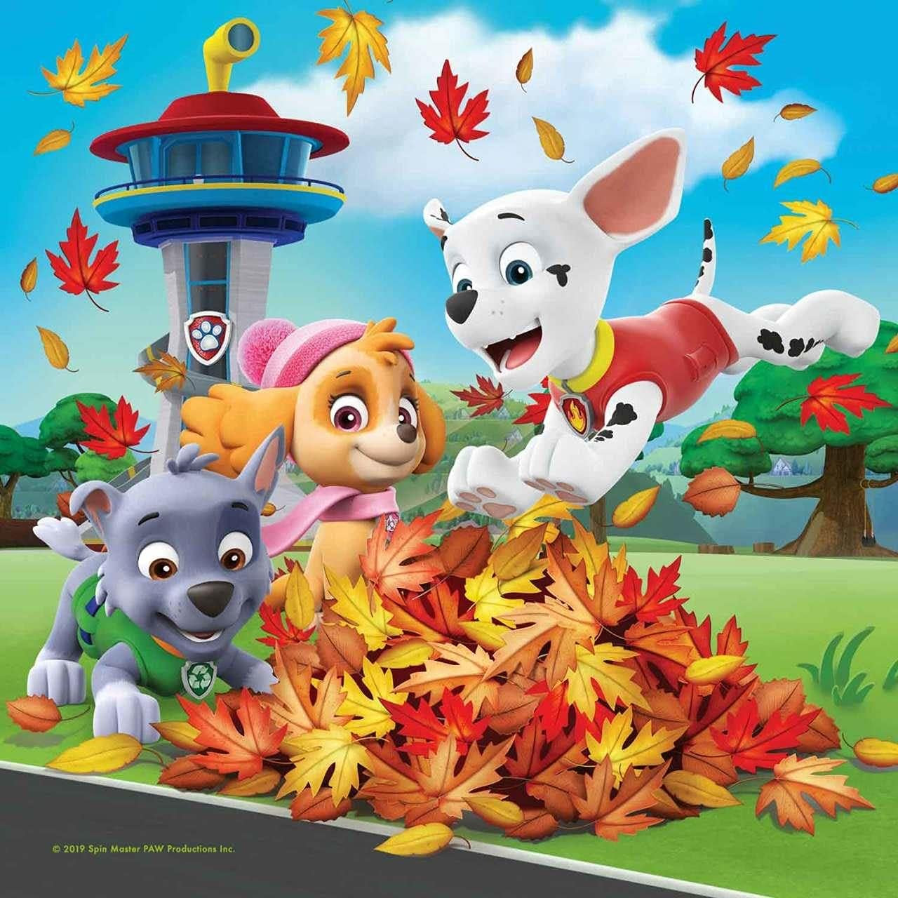Ravensburger puzzel voor kinderen 3X49 stukjes - Paw Patrol - Paw Patrol Puzzel Naty Shop