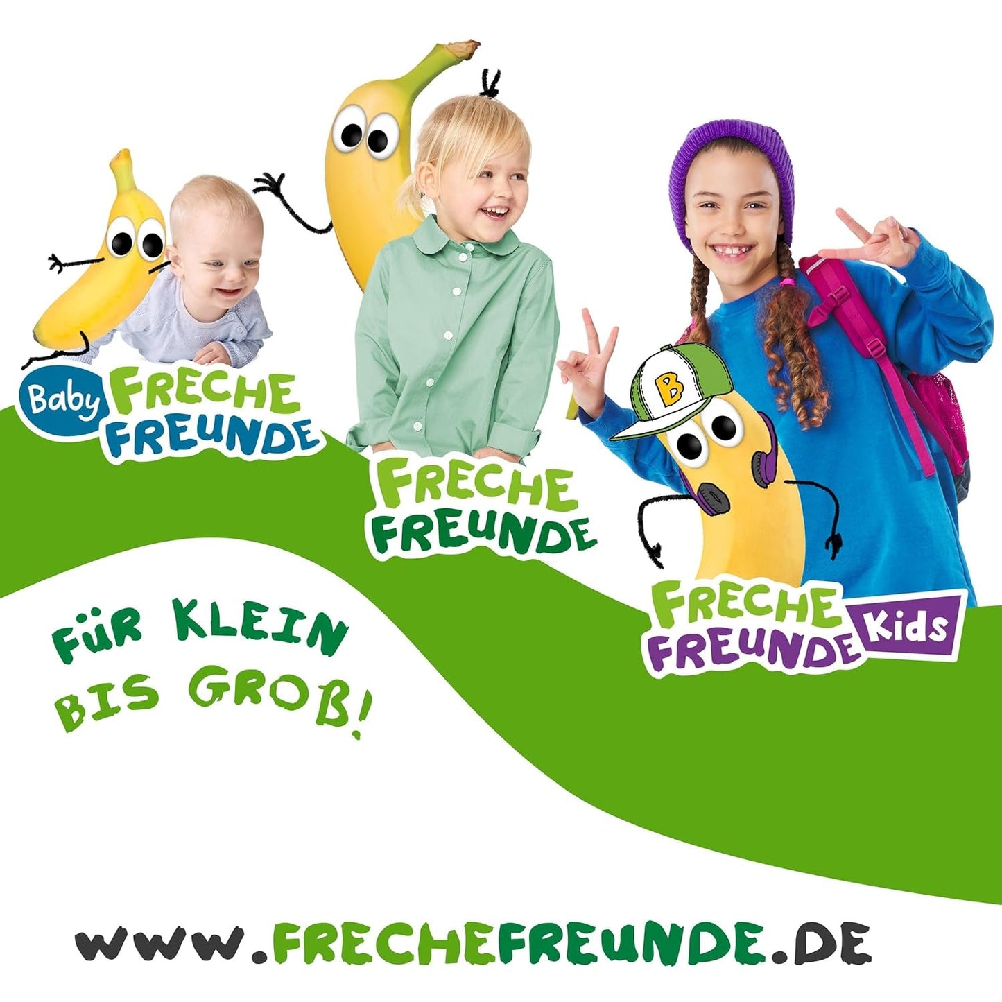 FRECHE FREUNDE Biologische ontbijtmuesli Edda's bessen knapperige mueslimix voor schoolkinderen met gevriesdroogde aardbeien Veganistisch 6-pack (6 x 280 g)