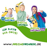 FRECHE FREUNDE Biologische ontbijtmuesli Edda's bessen knapperige mueslimix voor schoolkinderen met gevriesdroogde aardbeien Veganistisch 6-pack (6 x 280 g)