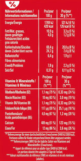Nestlé Cereal, knapperige ontbijtgranen met typische wafel en heerlijke chocolade, 1 pakje (1 x 330 g)