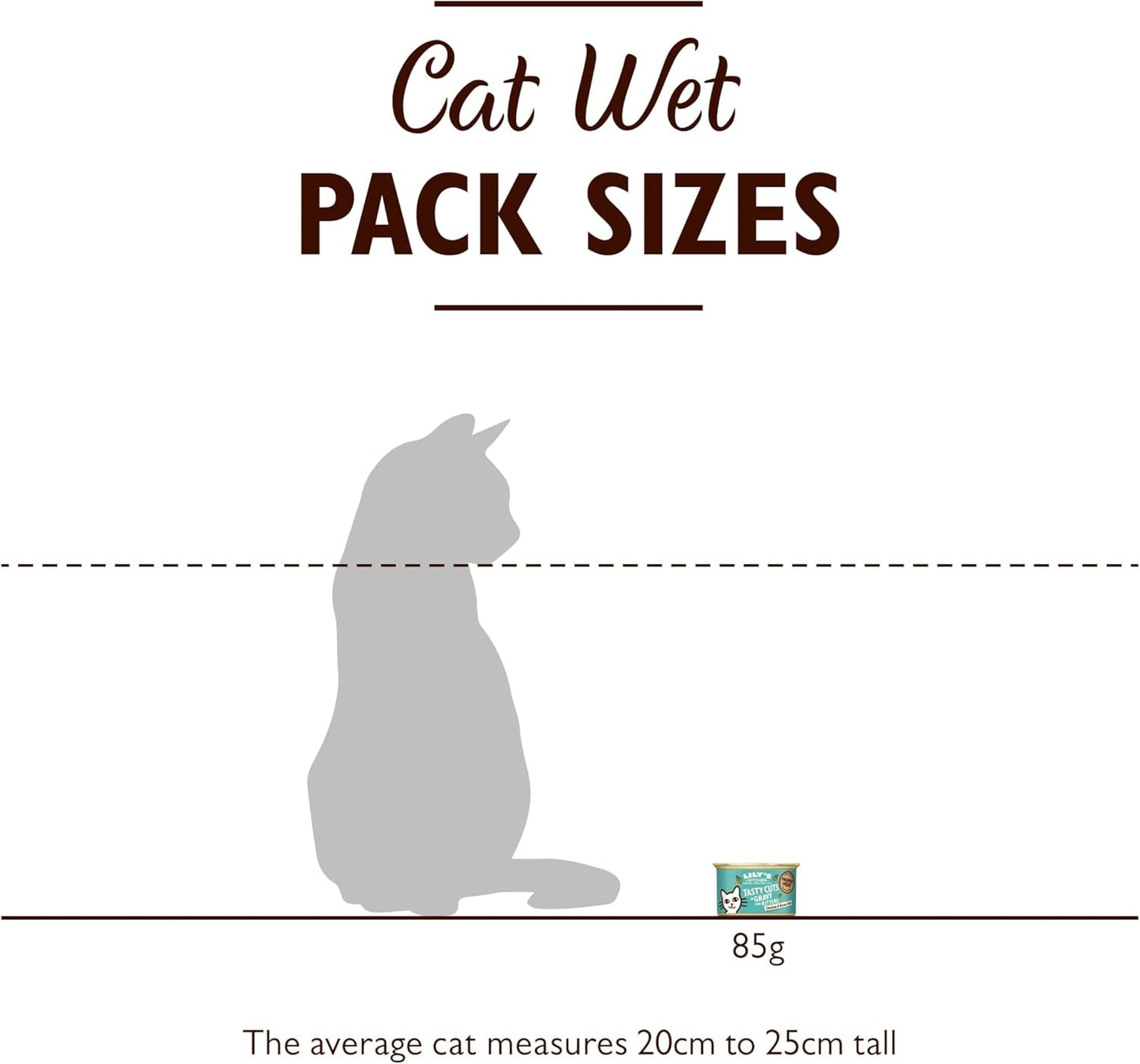 Lily's Kitchen Fish Tasty Cuts Nat kattenvoer - 24 stuks (24 x 85 g) Heerlijke stukjes vis in saus voor katten