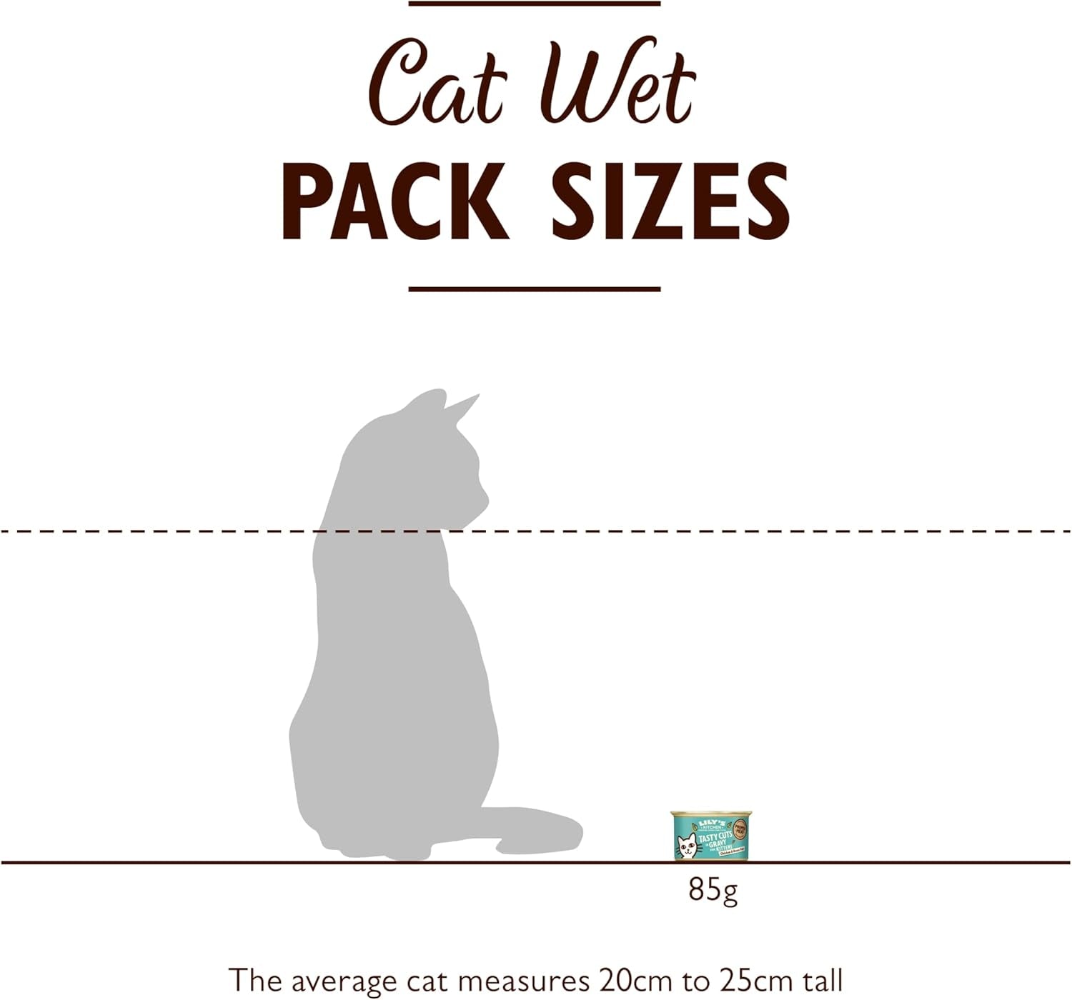 Lily's Kitchen Fish Tasty Cuts Nat kattenvoer - 24 stuks (24 x 85 g) Heerlijke stukjes vis in saus voor katten