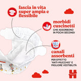 Huggies Ultra Comfort/Little Movers luiers, maat 3 (4-9 kg), Disney Design, absorberend, volledige bescherming, 126 stuks