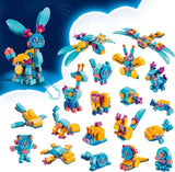LEGO Dreamzzz Bunchus Creatieve dierenavonturen Kinderspeelgoed Bunny 20-in-1 fantasiespeelset met minifiguur Izzie Cadeau voor meisjes en jongens vanaf 7 jaar oud 71488 Bouwsets