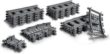 LEGO 60205 Stadsrails 20-delige uitbreidingsset voor kinderen, jongens en meisjes Speelgoedset Bouwsets Besuche in LEGO-Store