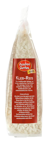 Bamboo Garden - Kleefrijst, 500g per zak
