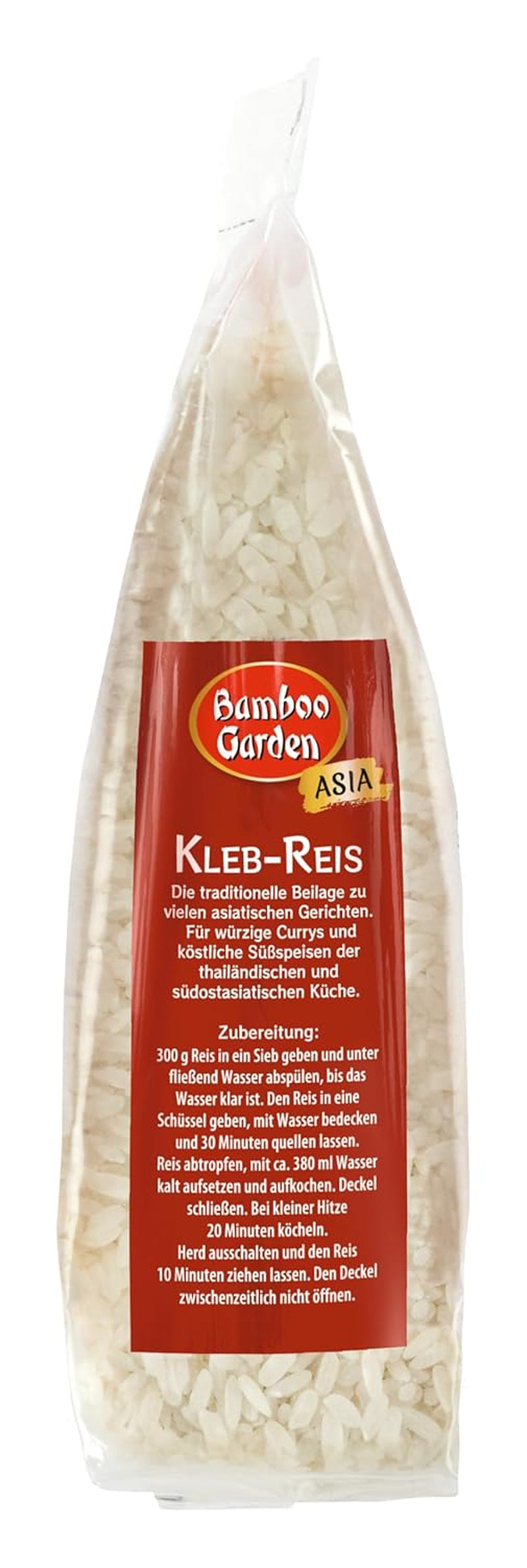 Bamboo Garden - Kleefrijst, 500g per zak