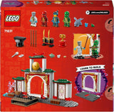 LEGO NINJAGO Spinjitzu Ninja Tempel - Speelset met 4 minifiguren en 1 drakenfiguur - Bouwset - Kerst- of verjaardagscadeau voor jongens en meisjes vanaf 4 jaar 71831 Bouwsets Besuche den LEGO-Store