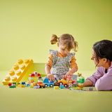 LEGO DUPLO Klassieke stenen doos, auto's en vrachtwagens, voertuigspeelset voor kinderen vanaf 1,5 jaar, creatief leerspeelgoed, autospeelgoed en raceautoset 10439 Bouwsets Besuche in LEGO-Store