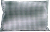 Gözze - Kruidengeurkussen, 200G kruidenmengselvulling, 100% katoenen hoes, 30 x 20 cm - Geruit groen Naty Shop Standaardkussens