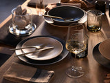 CreaTable, 13139, Catania-serie, 12-delige serviesset, porseleinen bordenset, vaatwasser- en magnetronbestendig, gemaakt in Portugal