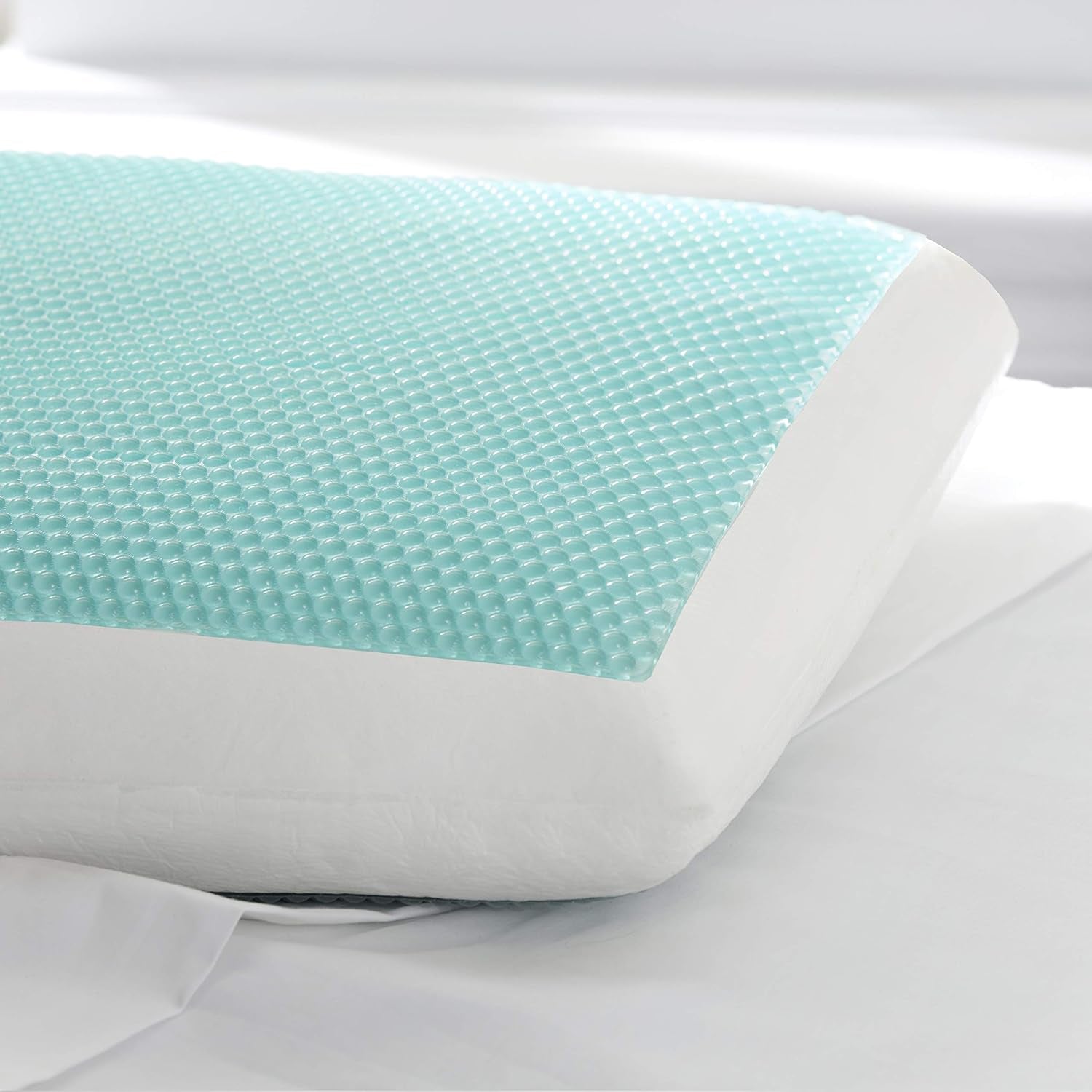 Sealy SE '19 Essentials SM Aqua Bubble Gel Sheet, 1 MC (US) kussen, wit, 61 x 40 x 14 cm Naty Shop standaardkussens