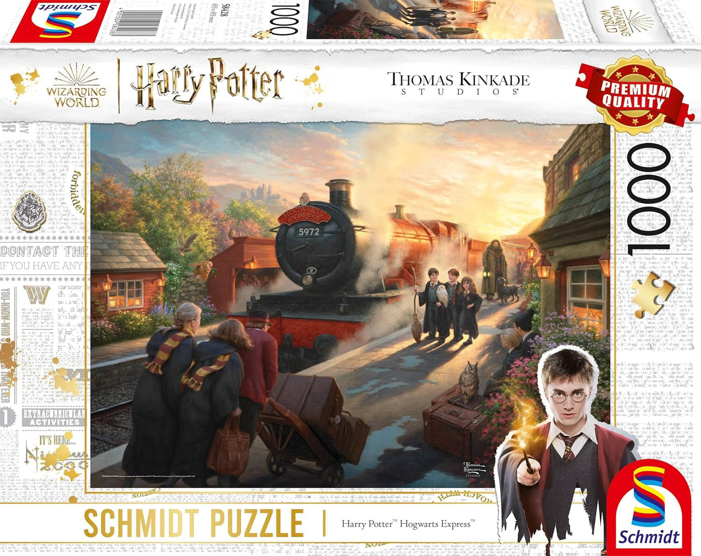 Wizarding World Harry Potter Hogwarts Express-puzzel Naty Shop Standaardtitel