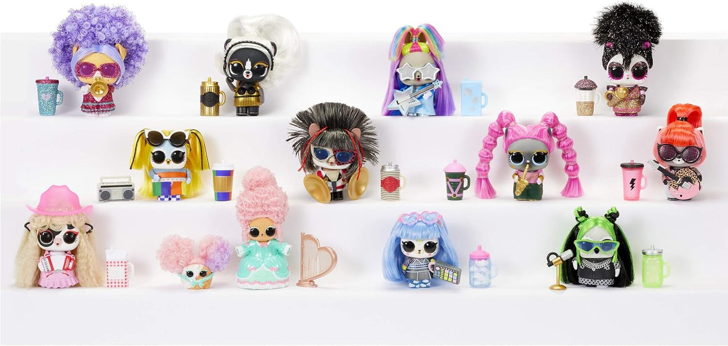 LOL Verrassing! 567080E7C Remix Pets - Collector's Item - 9 verrassingen met natuurlijk haar, accessoires en verrassingsteksten