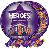 Chocoladedoos Helden 550g