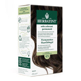 Permanente haarverfgel 6N donkerblond - 170 ml I Ammoniakvrij, 100% dekking van grijs haar I Getest op gevoelige huid, met 8 plantenextracten Haarverf Naty Shop 4N kastanjebruin