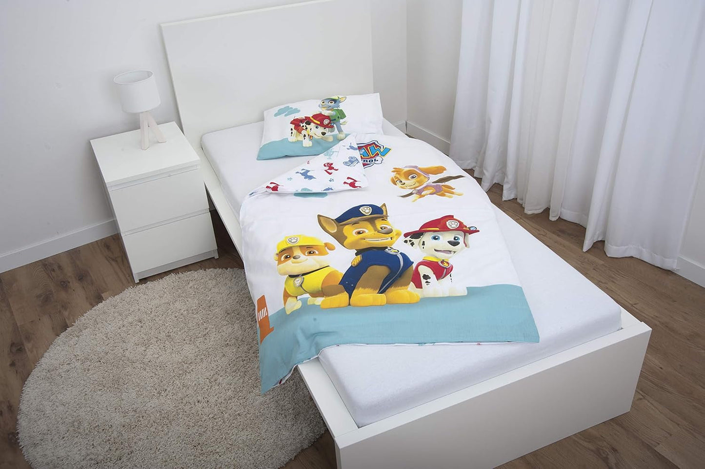 PAW Patrol kinderbeddengoedset, omkeerbaar Beddengoed - kinderen Naty Shop