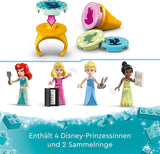 LEGO Disney Princess: Disney Princess Avonturenmarkt, speelgoedhuis met 4 poppen waaronder Assepoester en Ariël, speelset met schatkaart, cadeau voor meisjes en jongens vanaf 6 jaar 43246 Bouwsets Besuche den LEGO-Store