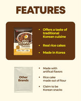 NONGSHIM Rapokki (Jjajang, 400 ml) – authentiek Koreaans straatvoedsel, ramen en rijstwafels, zwarte bonen; snel en eenvoudig te bereiden, klaar in 4 minuten
