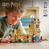 Kasteel Zweinstein LEGO Harry Potter: Vlieglessen Avontuurspeelset met 6 minifiguren om te verzamelen, waaronder Draco Malfidus en Professor Anderling Rollenspelset voor jongens en meisjes, 9 jaar oud 76447 Bouwsets Besuche in LEGO-Store