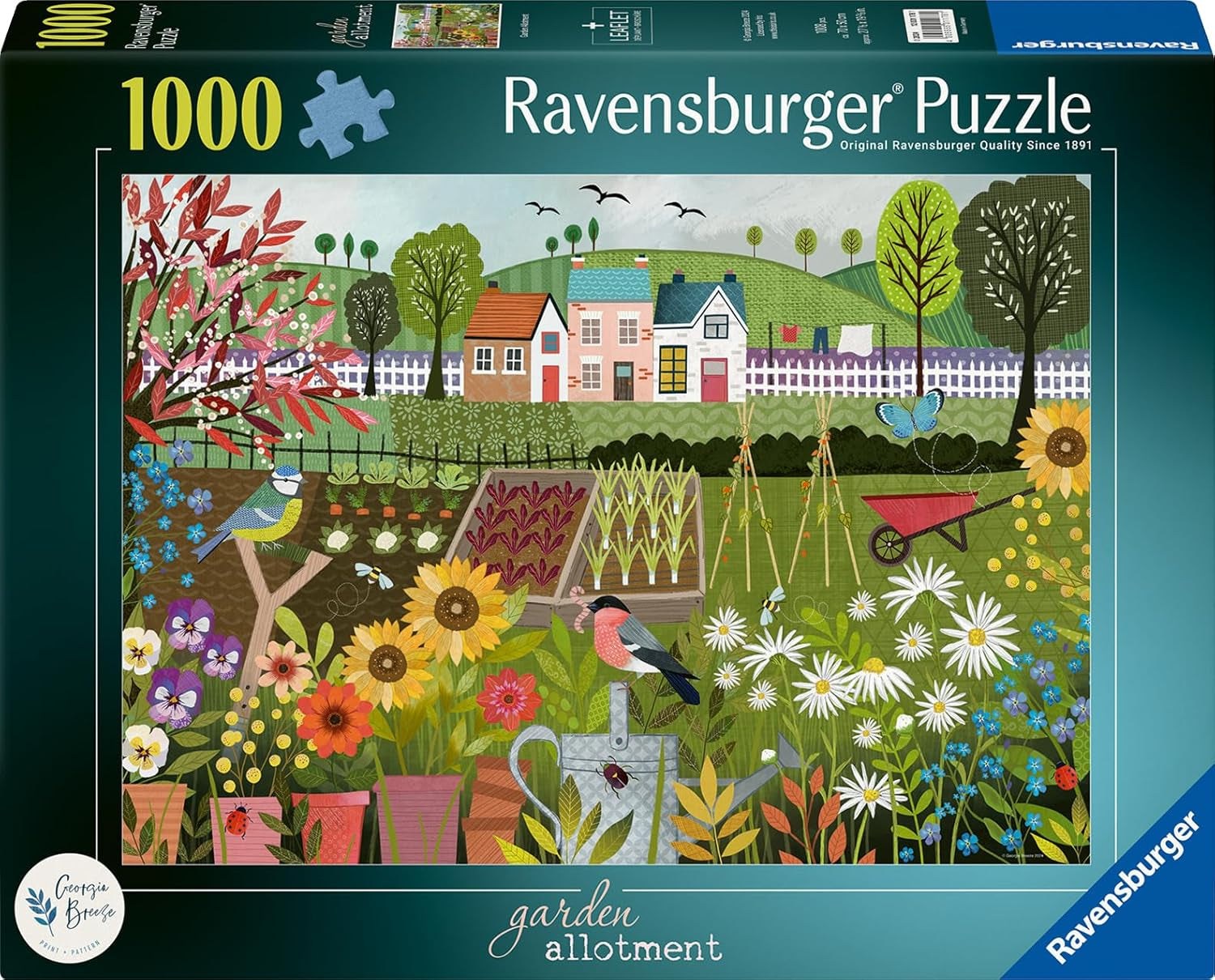 Ravensburger Puzzel 12001178 - Tuinvolk - Legpuzzel van 1000 stukjes voor volwassenen en kinderen vanaf 14 jaar Puzzel Naty Shop