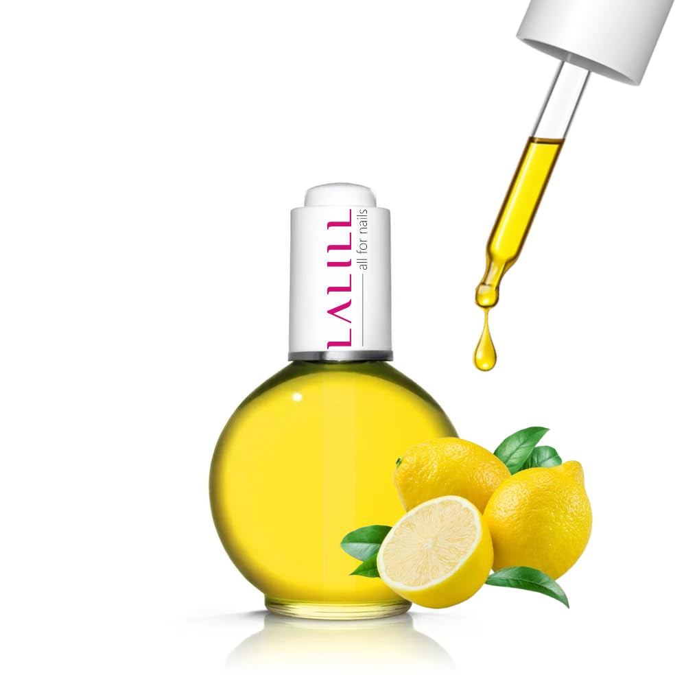 LALILL Nagelriemolie 75Ml - Himbeere Nagelpflegeöl - Nagelöl Pflege Für Nägel Nagelhaut - SPA Maniküre Naildesign Hände - Veganistisch - Met pipet