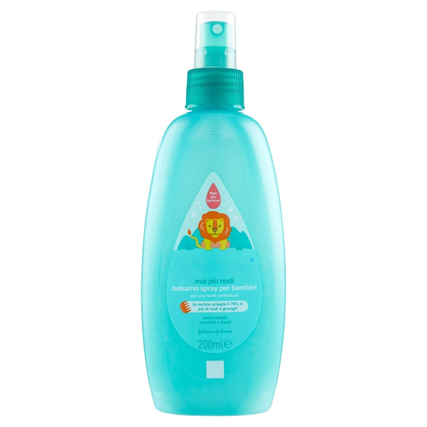 Spray voor kinderen, geen knopen, ontwarrend, geen tranen, ook voor lang of krullend haar, 200 ml Naty Shop haarontwarrende producten 200 Ml (1 pakje)
