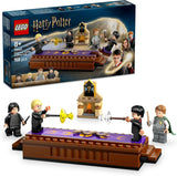 LEGO Harry Potter Hogwarts Castle: Dueling Club-bouwset met 4 minifiguren incl. Draco Malfidus, Gilderoy Smalhart & Severus Sneep, set Met functie Voor jongens en meisjes vanaf 8 jaar 76441 Bouwsets Besuche den LEGO-Store Standaard titel