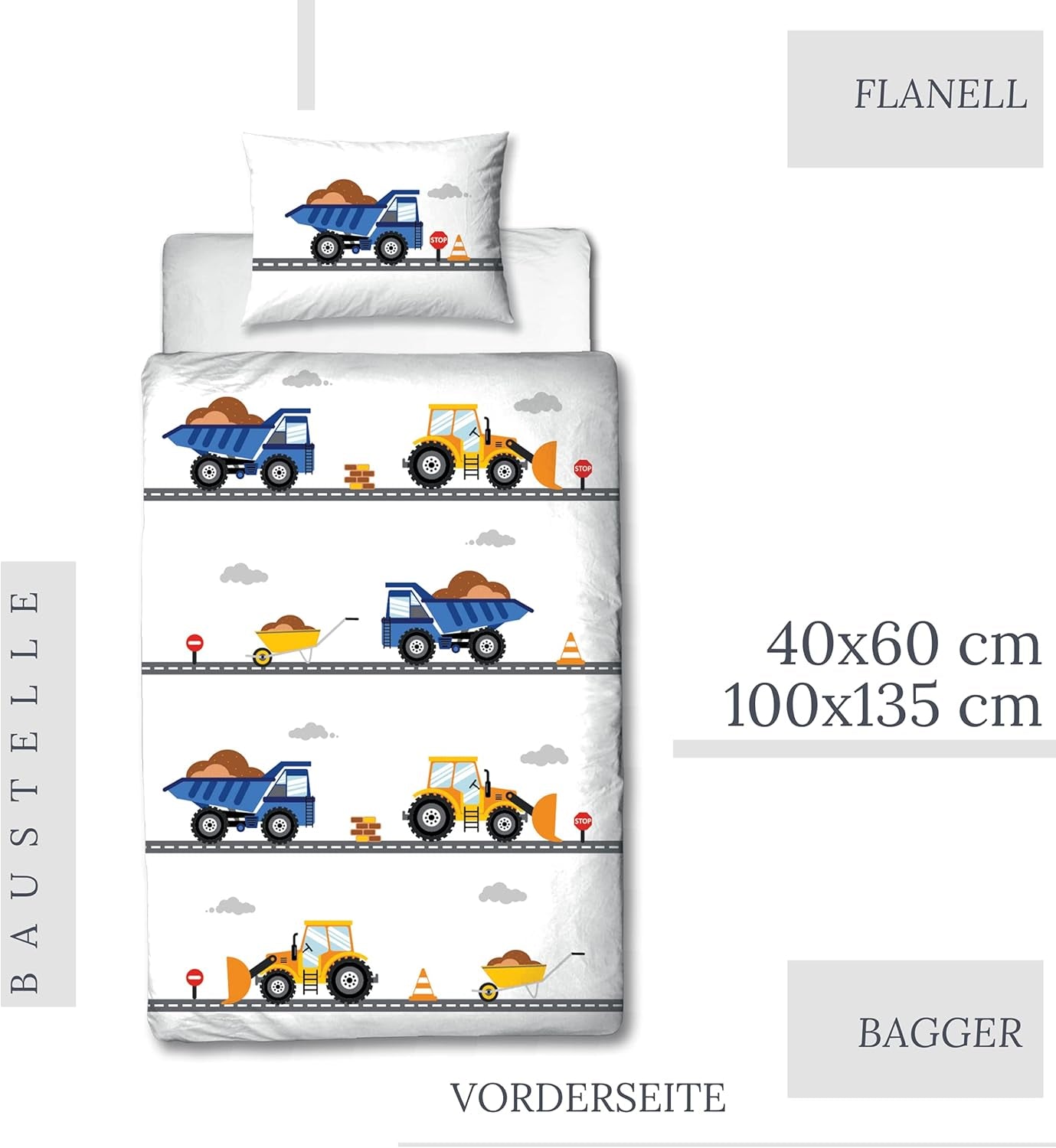 Beddengoed voor kinderen, katoen Beddengoed - kinderen Naty Shop