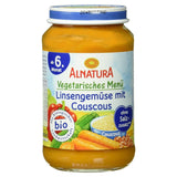 Biologische linzenstoofpot met couscous (vanaf 6 maanden), 190 g