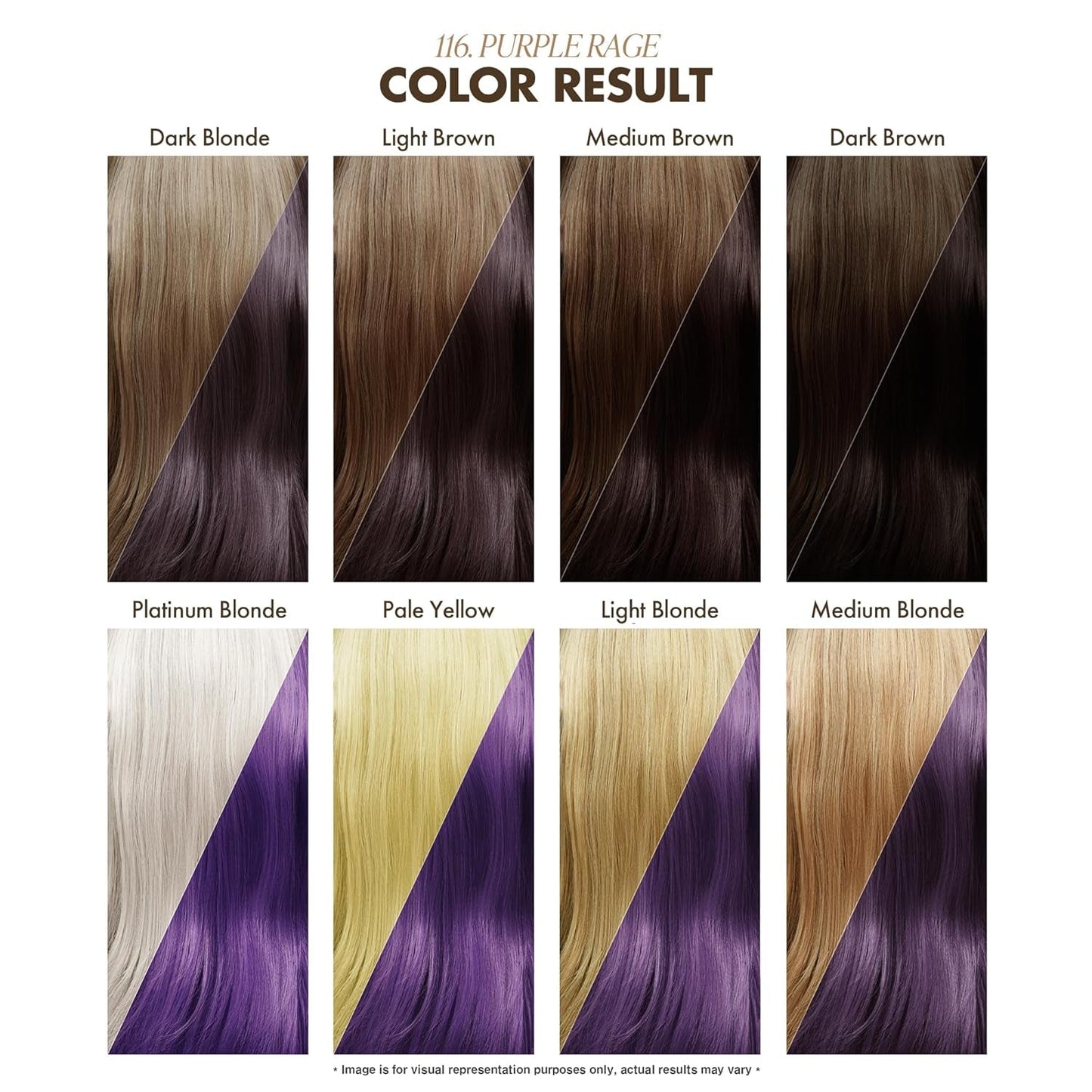 Kleur Purple Rage 4Oz, 118,3 Ml (pak van 1) Haarverf Naty Shop