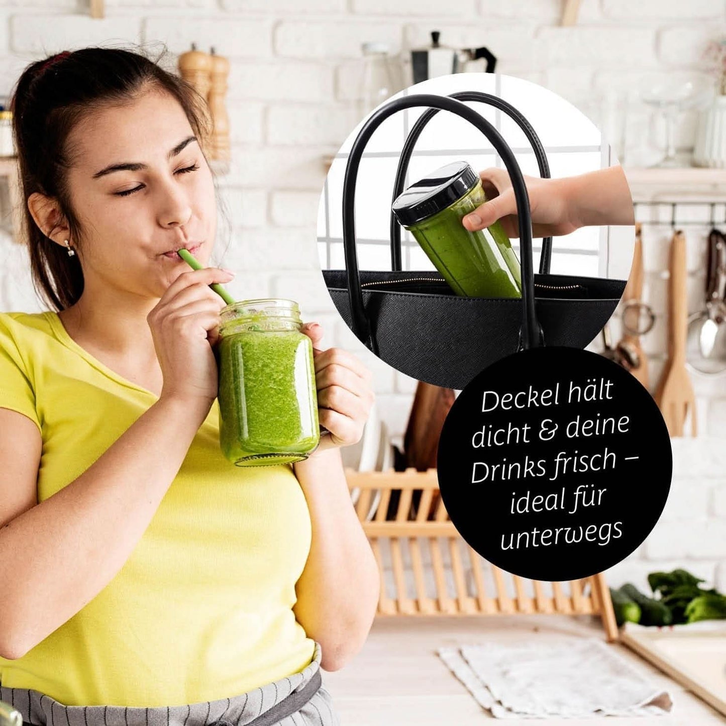 Gourmetmaxx Mr Magic Blender, Smoothie Maker met Xxl Naty Shop accessoirepakket