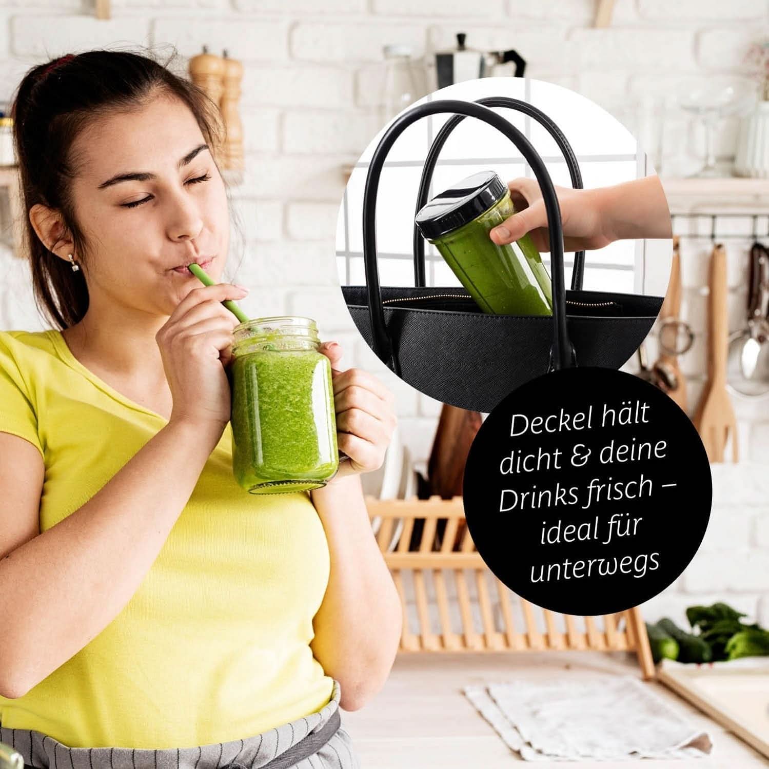 Gourmetmaxx Mr Magic Blender, Smoothie Maker met Xxl Naty Shop accessoirepakket