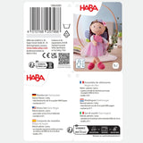 HABA Fee Magische Poppenkleertjes - 2-delige set voor poppen van 18 maanden en ouder (30 cm) - Tule jurk met vleugels, inclusief bloemenhaarband - 1306243001