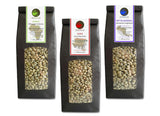 Rauwe koffie - Biologische groene koffie uit Ethiopië, Java, Honduras (verkleind pakket groene koffiebonen 3x500g) - GMP gecertificeerd