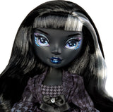 Rainbow High Shadow High Girl's Night - Shanelle Onyx - 28 cm modepop in grijstinten, zwart haar en outfit met accessoires en kam - Voor verzamelaars en kinderen vanaf 6 jaar