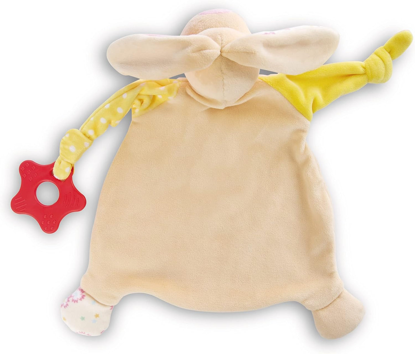 NICI konijn knuffel met bijtring en fopspeen 25x25cm